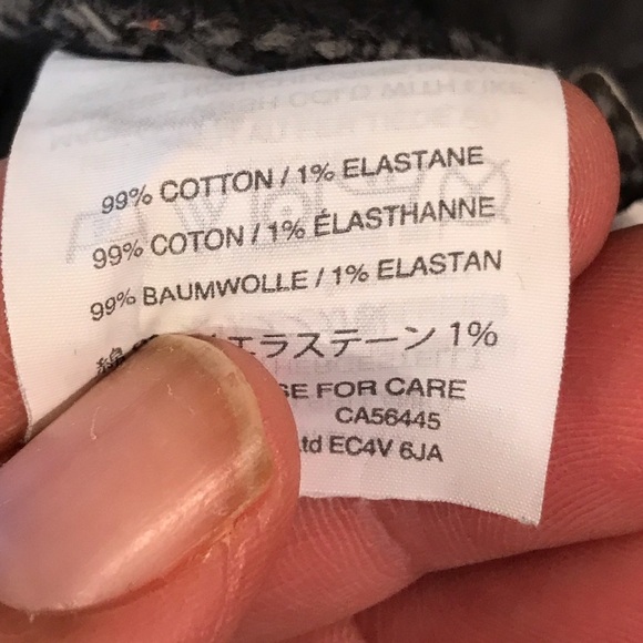 Madewell Distressed High-Rise Denim Boy Shorts Button Fly - Picture 14 of 14